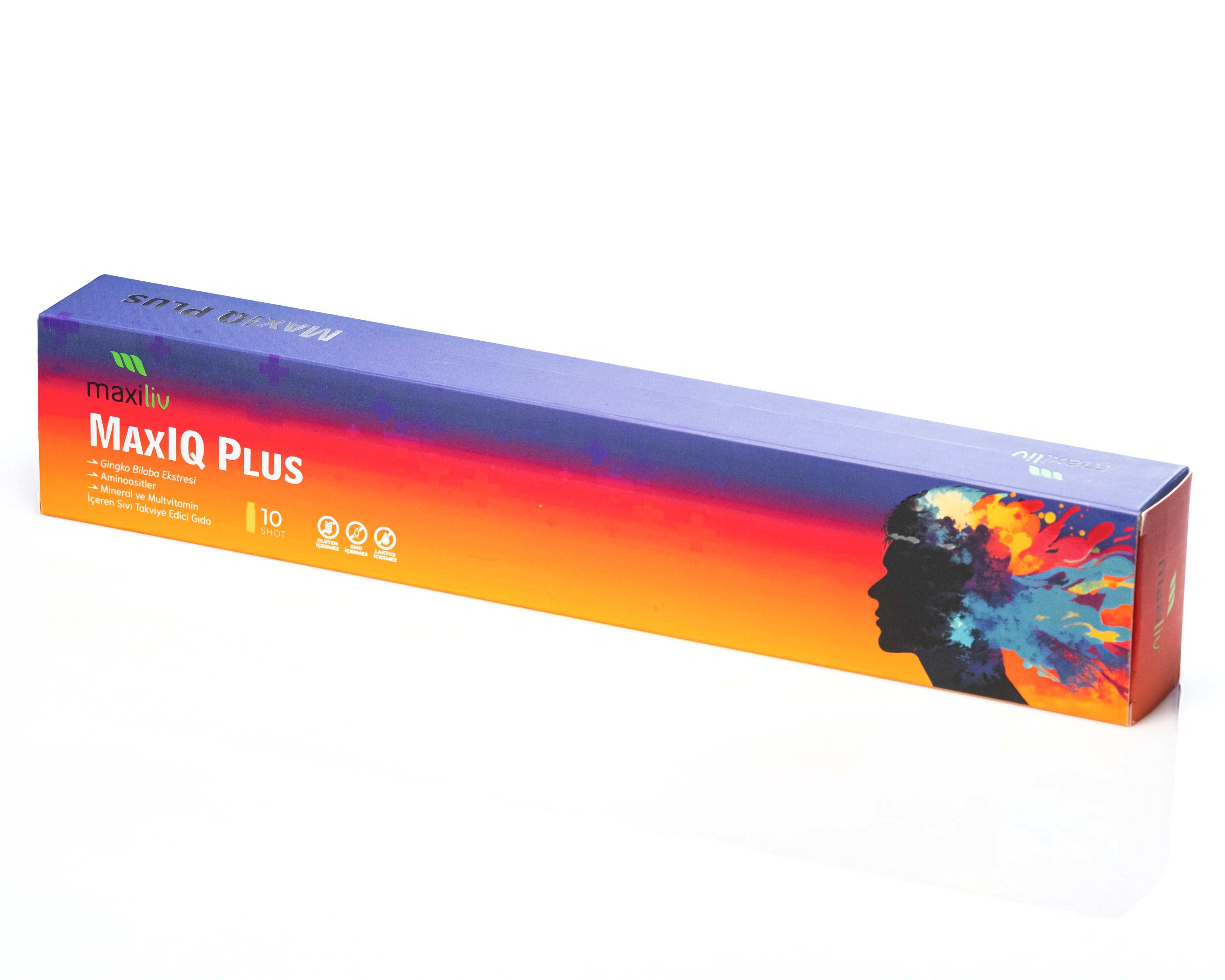 Maxiq Plus - Gingko Biloba Ekstresi, Aminoasitler, Mineral ve Multvitamin İçeren Sıvı Takviye Edici Gıda